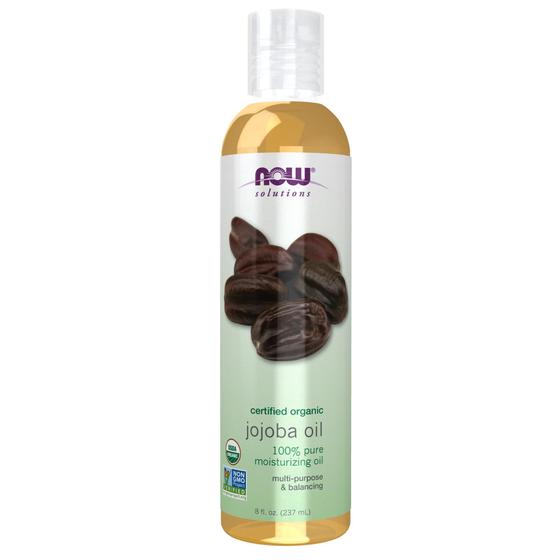 Imagem de Óleo hidratante multiuso NOW Solutions Organic Jojoba 240mL