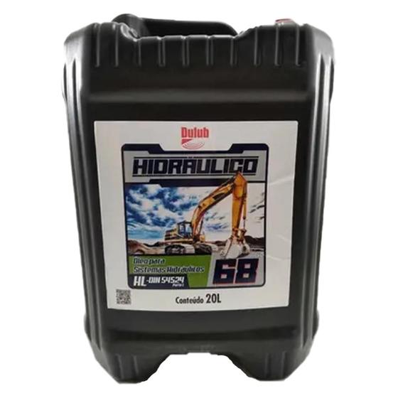 Oleo Hidraulico 68 Balde 20 L - Dulub Menor preço em Oleo Hidraulico 68 Balde 20 L - Dulub