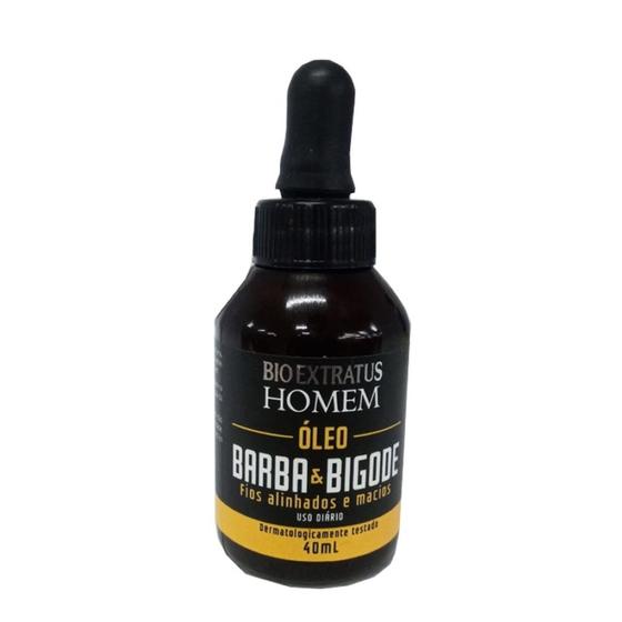 Imagem de Óleo Homem Barba & Bigode 40ml - Bio Extratus