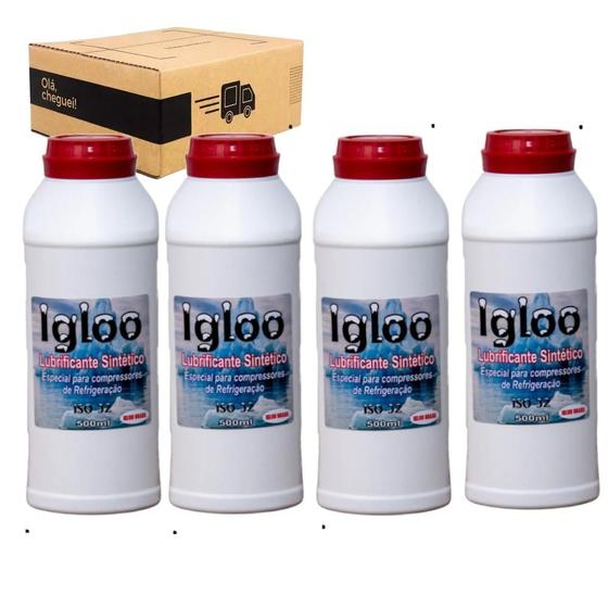 Imagem de Oleo Igloo 32 Para Compressor R11 R12 R22 R134a Automotivo