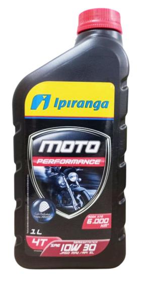 Imagem de Óleo Ipiranga Moto Performance 10W30 Semissintético 4 Tempos 1 Litro