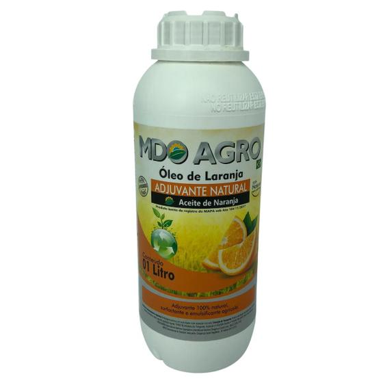 Imagem de Óleo laranja 1lt orgânico natural para agricultura adjuvante surfactante emulsificante agrícola melhora absorção foliar