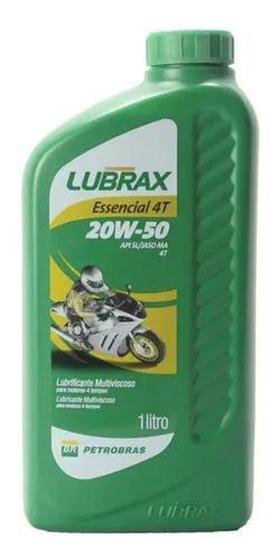 Óleo Lubrax 1 Litro Essencial Moto 4t- 20w50 Mineral Menor preço em Óleo Lubrax 1 Litro Essencial Moto 4t- 20w50 Mineral