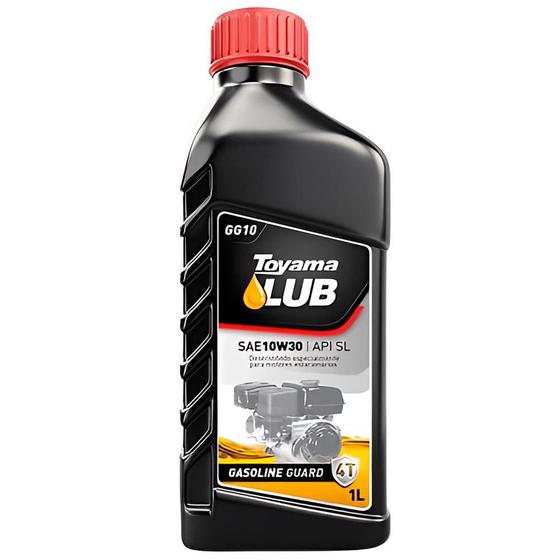 Óleo lubrificante 1 L para Motor 4 Tempos 10W-30SL TOYAMA Menor preço em Óleo lubrificante 1 L para Motor 4 Tempos 10W-30SL TOYAMA