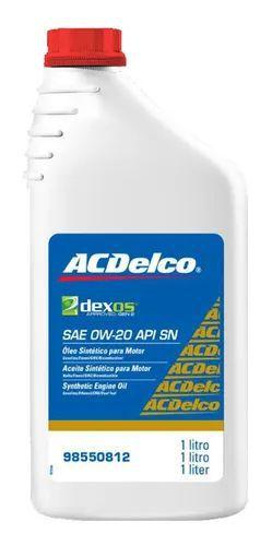 Óleo Lubrificante ACDelco SAE 0w20 Sintético API SN Dexos1 Gen2 Menor preço em Óleo Lubrificante ACDelco SAE 0w20 Sintético API SN Dexos1 Gen2