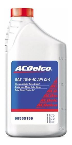 Óleo Lubrificante Acdelco Sae 15W40 Diesel Api Ci-4 Mineral ...