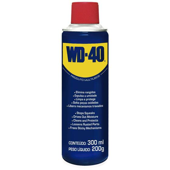 Óleo lubrificante/desengripante wd40 300ml 200g Menor preço em Óleo lubrificante/desengripante wd40 300ml 200g