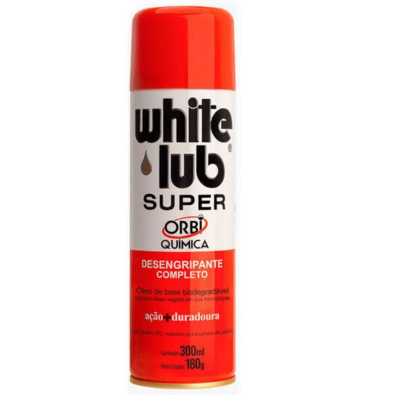 Imagem de Óleo Lubrificante Desingripante White Lub Aerosol 300ml