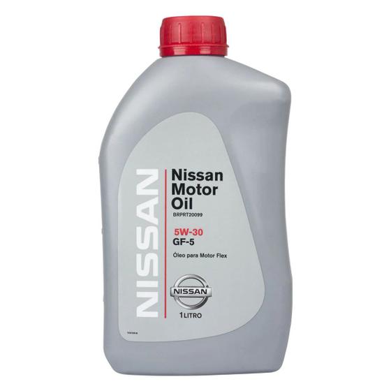 Óleo Lubrificante do Motor Original Nissan 5W30 GF5 API SN 100% ...