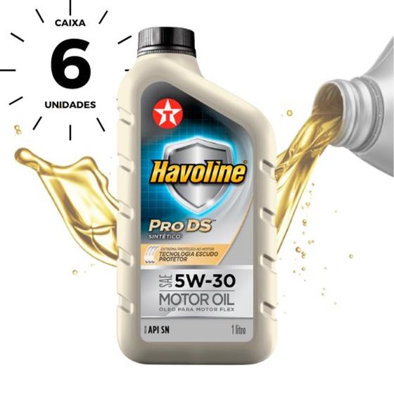 Oleo Lubrificante do Motor para Carros Havoline 5w30 ProDs 5w30 Api Sn ...