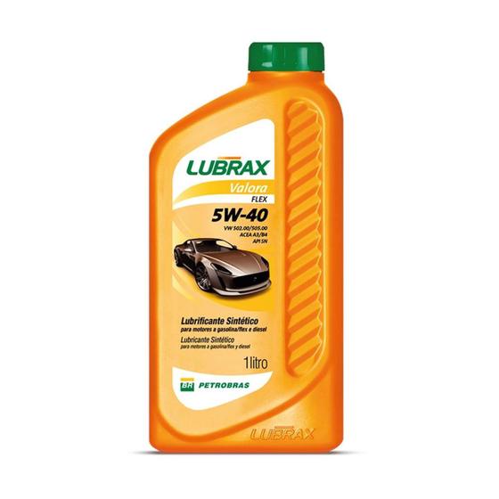Óleo Lubrificante do Motor Petrobas Lubrax Valora API SN 5w40 100% Sintético 1L Menor preço em Óleo Lubrificante do Motor Petrobas Lubrax Valora API SN 5w40 100% Sintético 1L