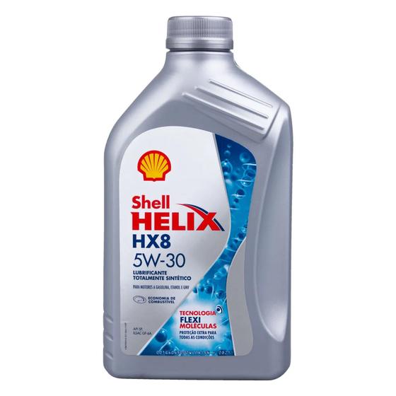 Oleo Lubrificante do motor Shell Hélix HX8 5W30 Sintético - 1 Litro Menor preço em Oleo Lubrificante do motor Shell Hélix HX8 5W30 Sintético - 1 Litro