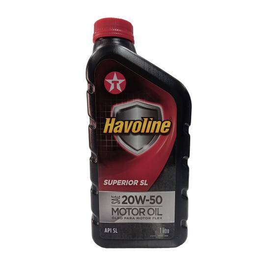 Óleo Lubrificante do Motor Texaco Havoline 20W50 Superior SL Mineral 1L Menor preço em Óleo Lubrificante do Motor Texaco Havoline 20W50 Superior SL Mineral 1L