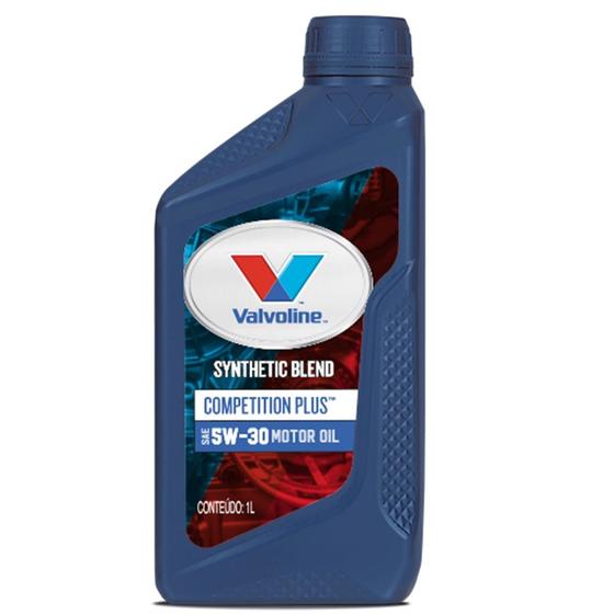 Imagem de Óleo Lubrificante do Motor Valvoline 5W30 Semissintético Competition Plus API SL 1L