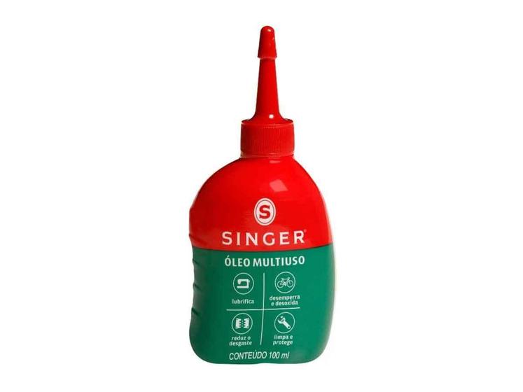 Imagem de Óleo Lubrificante Máquina Multiuso Singer 100Ml Caixa Com 24