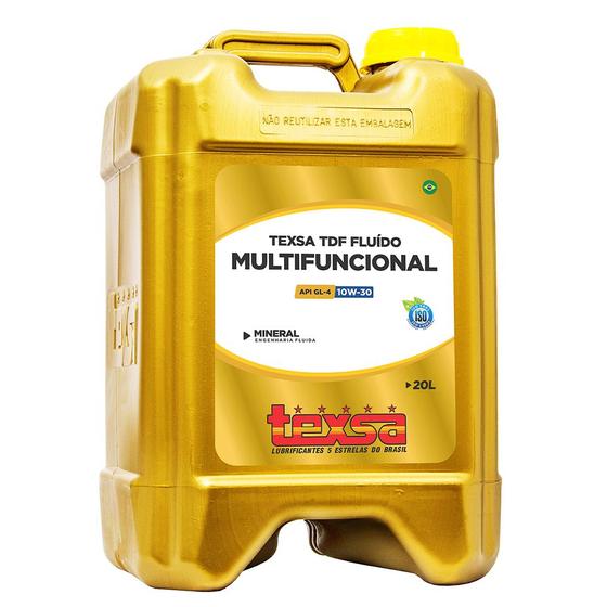Óleo Lubrificante Mineral 10W30 Texsa TDF Fluído Multifuncional 20 ...