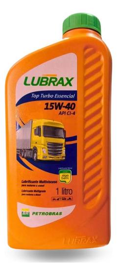 Óleo Lubrificante Motor Lubrax Top Turbo Essencial 15w40 1L Menor preço em Óleo Lubrificante Motor Lubrax Top Turbo Essencial 15w40 1L