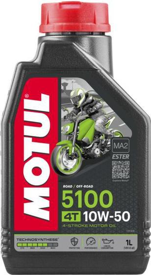 Óleo lubrificante motul 5100 4t 10w50 1l Menor preço em Óleo lubrificante motul 5100 4t 10w50 1l