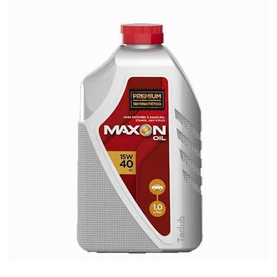 Imagem de Óleo Lubrificante Para Motores 15W40 1 Litro Maxon Oil