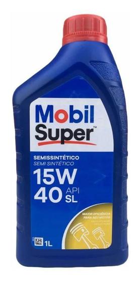 Imagem de Óleo Lubrificante Semissintético SAE 15w40 SL Mobil Super