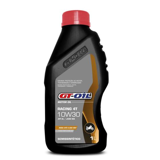 Imagem de Óleo Lubrificante Semissintéticos 10w-30 Gt Oil Racing 4t