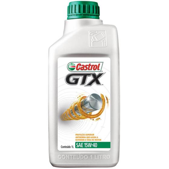 Imagem de Óleo Mineral 15W40 GTX SL Anti Borra Castrol 1 Litro