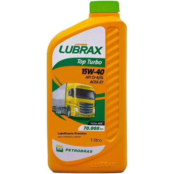 Óleo Mineral 15W40 Lubrax Top Turbo CI-4 1 Litro Menor preço em Óleo Mineral 15W40 Lubrax Top Turbo CI-4 1 Litro
