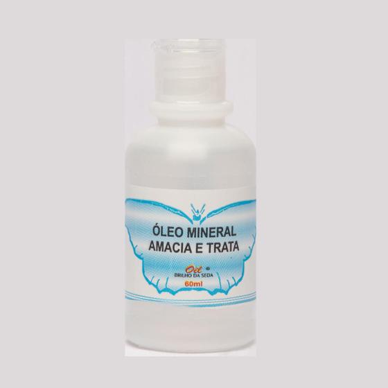 Imagem de Óleo Mineral Amacia E Trata Brilho Da Seda 60ml