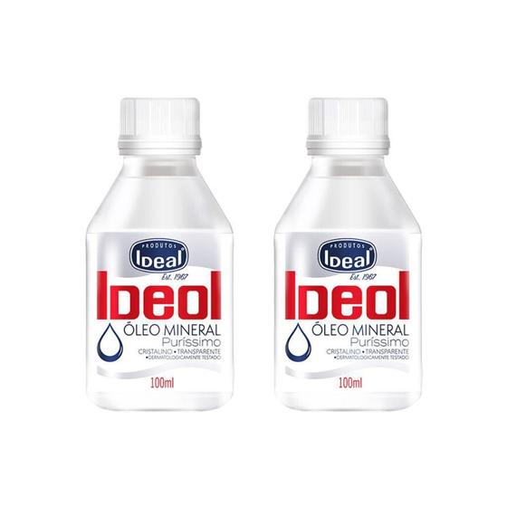 Imagem de Oleo Mineral Ideal 100Ml - Kit Com 2Un