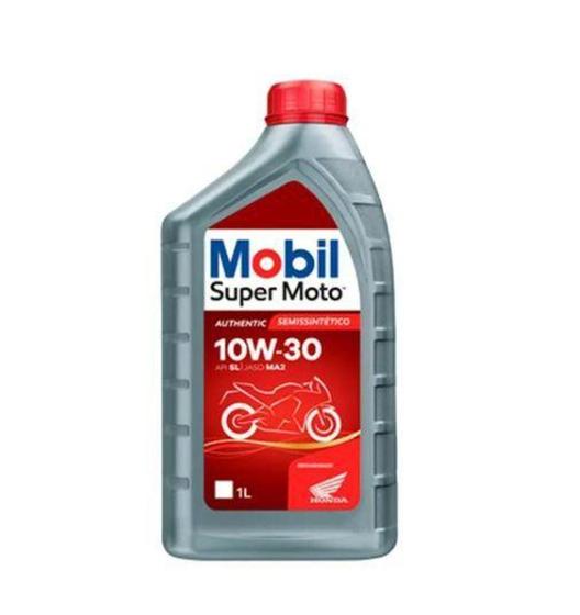 Óleo Mobil 4t 10w30 Authentic Para Moto Honda - Lubrificante para Moto ...