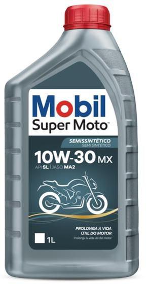 Imagem de Óleo Mobil Super Moto 4t Mx 10w-30 Semissintético - 1 Litro