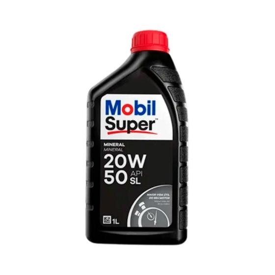 Imagem de Oleo Mobil Super Original Para Carro Api Sl 20w-50