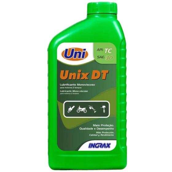 Imagem de Óleo Monoviscoso P/ Motores 2 Tempos 200ml Unix DT - Ingrax