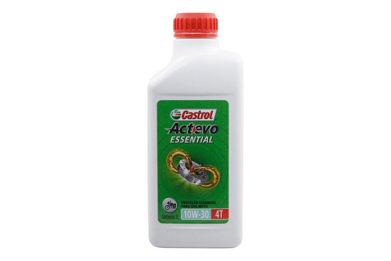 Óleo Moto 10w30 4T Castrol Actevo Essential - 1 Litro Menor preço em Óleo Moto 10w30 4T Castrol Actevo Essential - 1 Litro