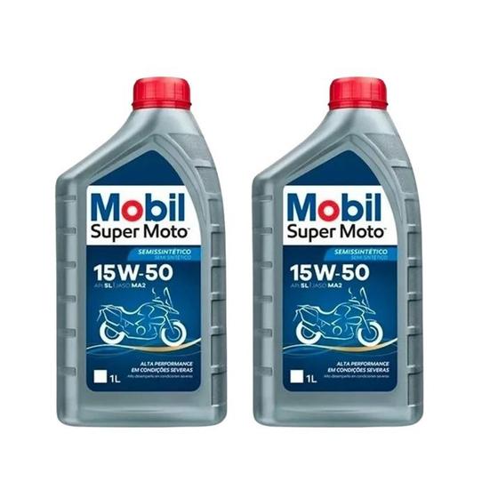 Óleo Motor 4 Tempos Semi sintético Mobil Mx 15w50 Semissintético Api SL - 2 Litros Menor preço em Óleo Motor 4 Tempos Semi sintético Mobil Mx 15w50 Semissintético Api SL - 2 Litros