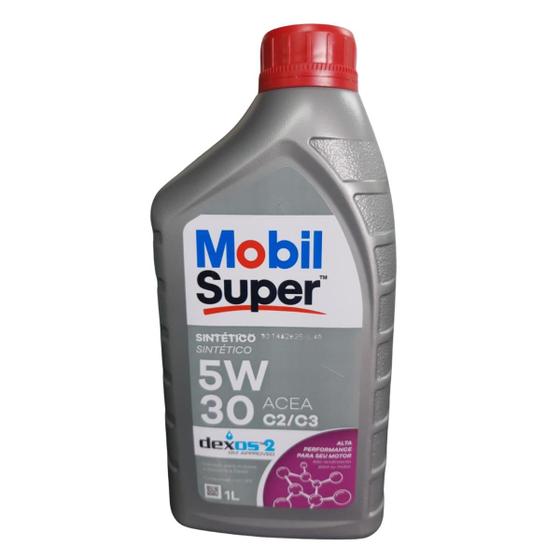 Imagem de Óleo motor 5w30 mobil api sm alta performance 1litro fiat gm mercedes benz ford