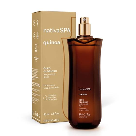 Imagem de Óleo Multifuncional Glorioso Nativa SPA Quinoa 85ml