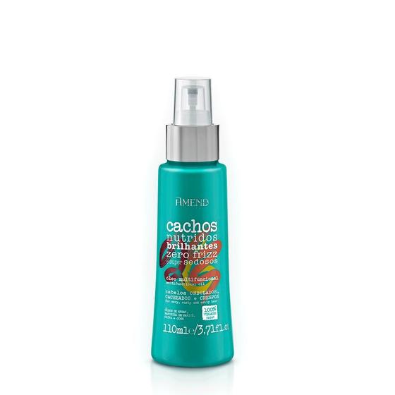 Imagem de Óleo Multifuncional para Cabelos Cacheados Amend Cachos 60ml