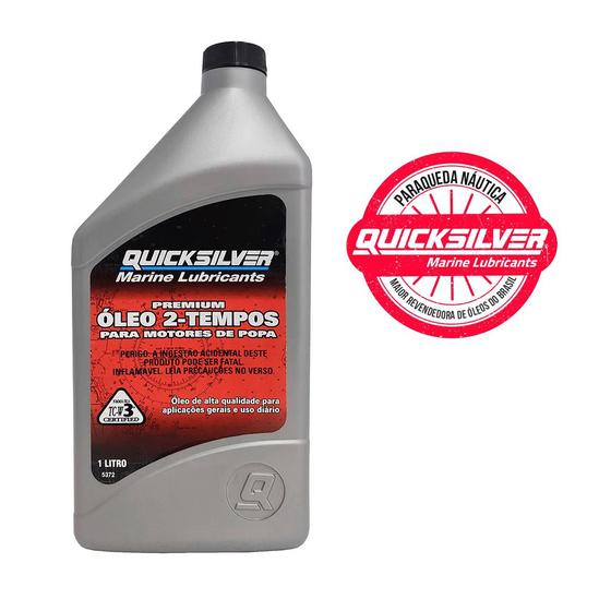 Imagem de Óleo Original Quicksilver Motores Popa 2T Qualquer Marca