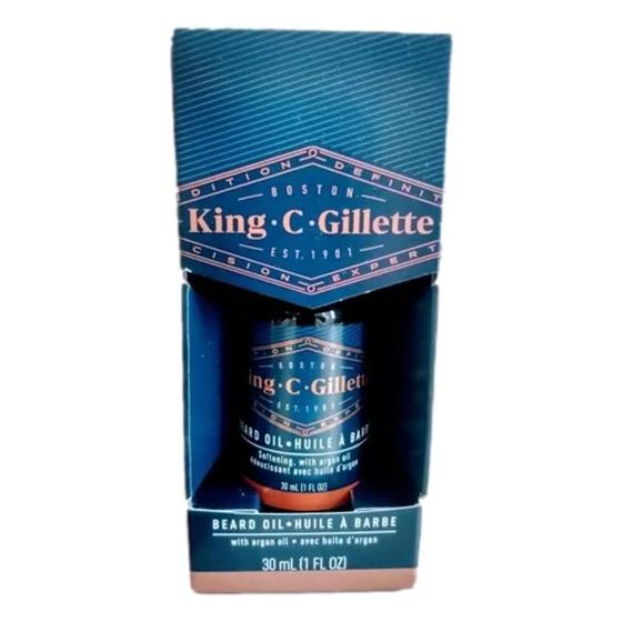 Imagem de Oléo Para Barba King C. Gillette- 30 Ml