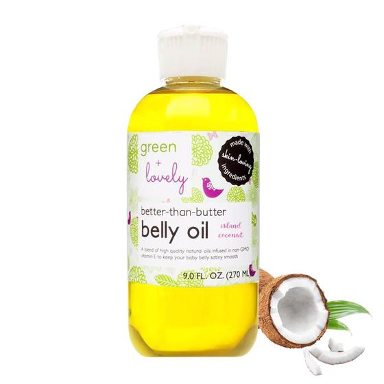 Óleo para Barriga Green + Lovely Better than Butter - Gravidez - 265ml Imagem de Óleo para Barriga Green + Lovely Better than Butter - Gravidez - 265ml