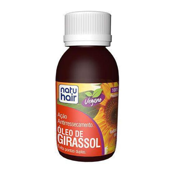 Óleo Para Cabelo Girassol 60ml Natuhair - Óleo Capilar - Magazine Luiza