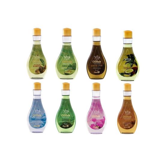 Imagem de ÓLEO PARA CABELO MURIEL 80ML - KIT C/8un SORTIDO