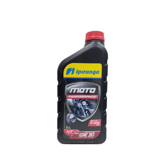 Óleo para Moto Ipiranga Performance 4T API SL 10W30 semissintético - 1L ...