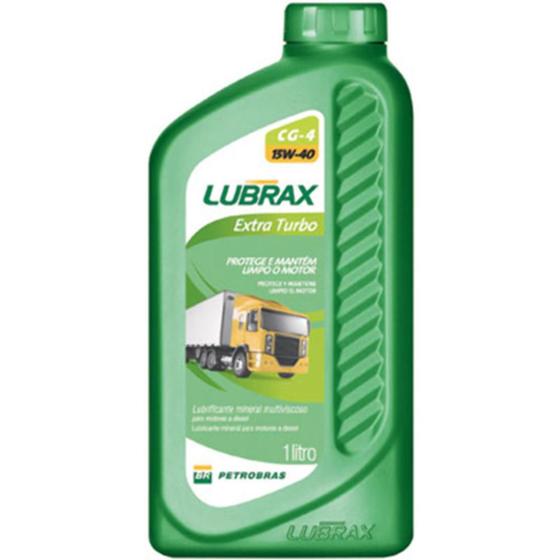 Óleo para Motor Lubrax Extra Turbo 15W-40 Mineral 1 Litro Menor preço em Óleo para Motor Lubrax Extra Turbo 15W-40 Mineral 1 Litro