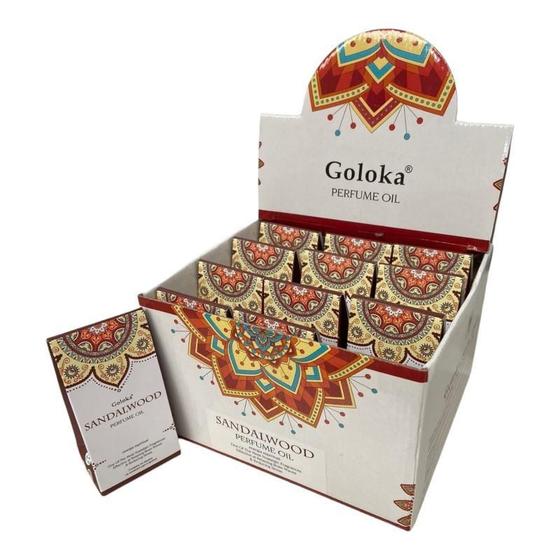 Imagem de Óleo Perfumado Goloka Sandalwood Sândalo 10 Ml Cx C12