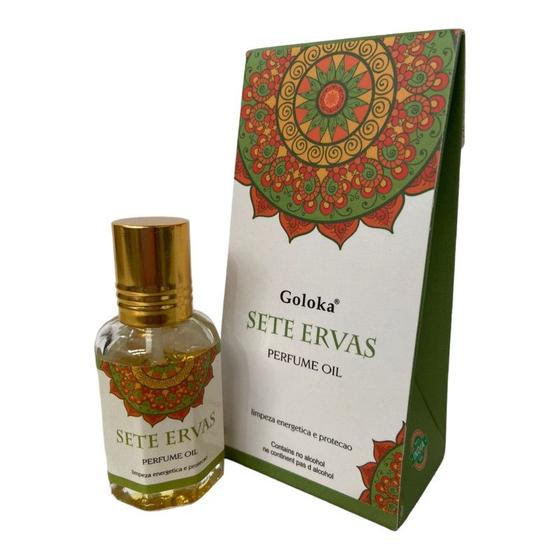 Imagem de Óleo Perfumado Goloka Sete Ervas com 10 ml