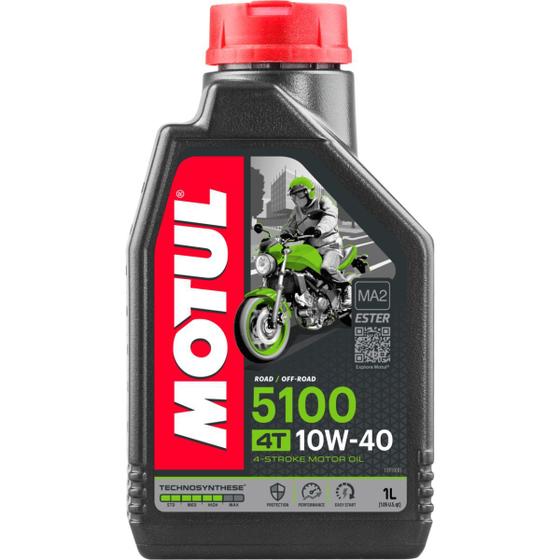 Imagem de Óleo Premium Moto 5100 4t 10w40 Semi Sintético 1 Litro