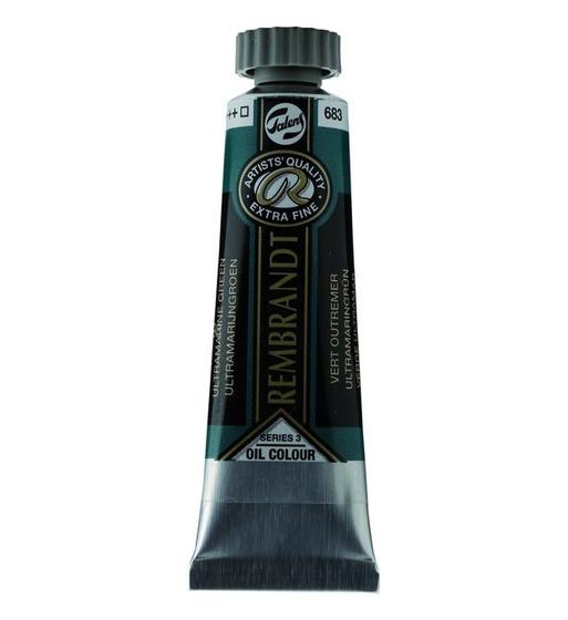 Imagem de Oleo Rembrandt Ultramarine Green +++683 15ml