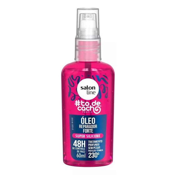 Imagem de Óleo Reparador Forte Super Silicone 60ml - Salon Line